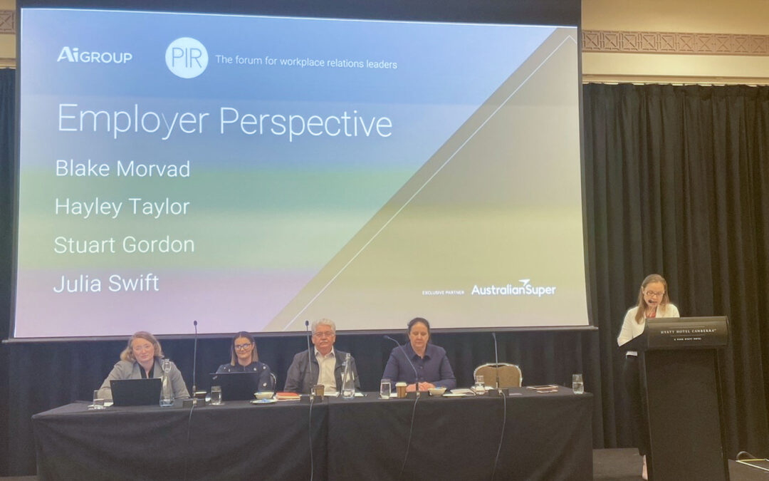 Employers share IR insights on PIR panel 